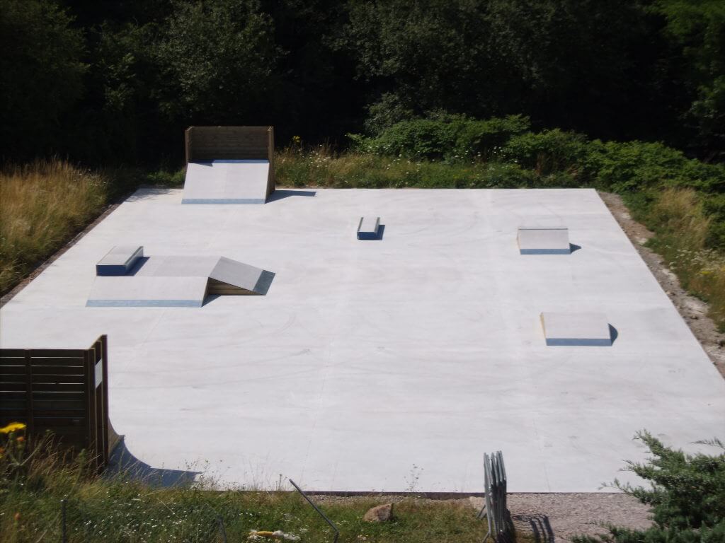 Fabricant skatepark Béton